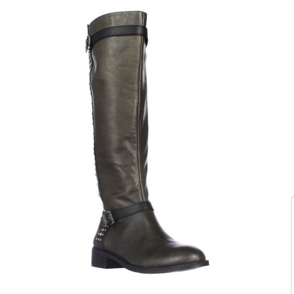Jessica Simpson Ellister Boot Sz 7 In Military Fatigue Combo